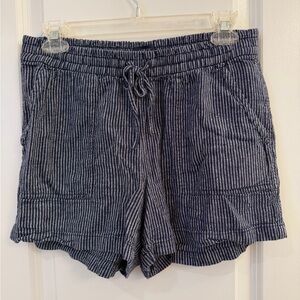 J. Crew Navy Striped Women's Shorts